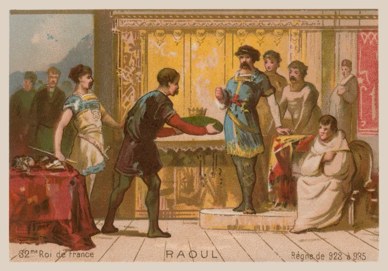 Raoul, Ranskan kuningas (c 890-936) tekijältä French School