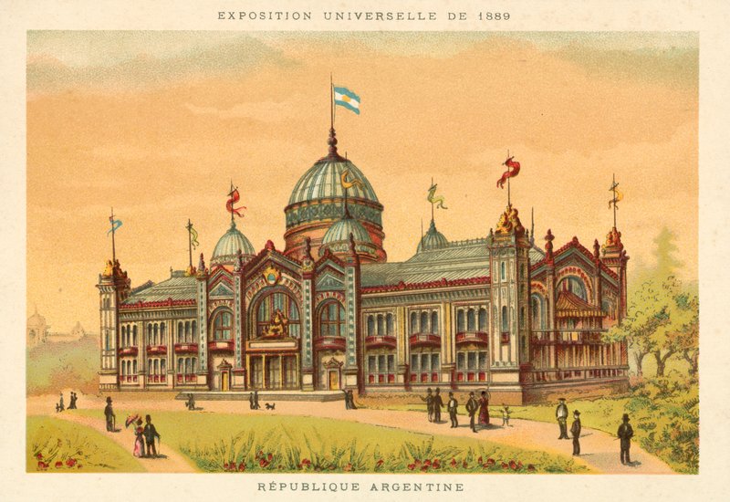Argentiinan tasavalta, yleisnäyttely 1889, Pariisi tekijältä French School
