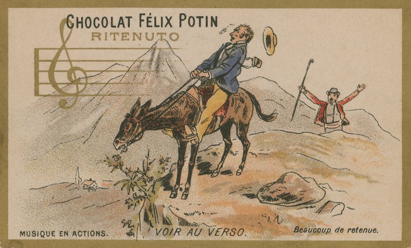 Ritenuto. Paljon hillintää tekijältä French School