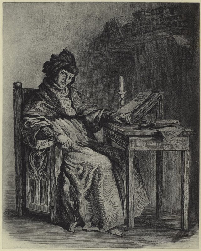 Sir John Froissart (syväpaino) tekijältä French School