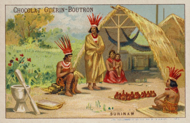Surinam (chromolitho) tekijältä French School