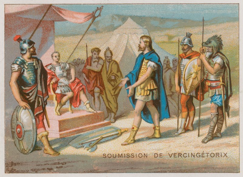 Vercingetorixin alistuminen Caesarille tekijältä French School