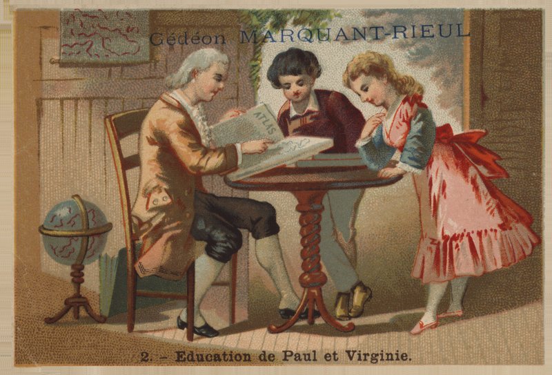 Paulin ja Virginien koulutus tekijältä French School