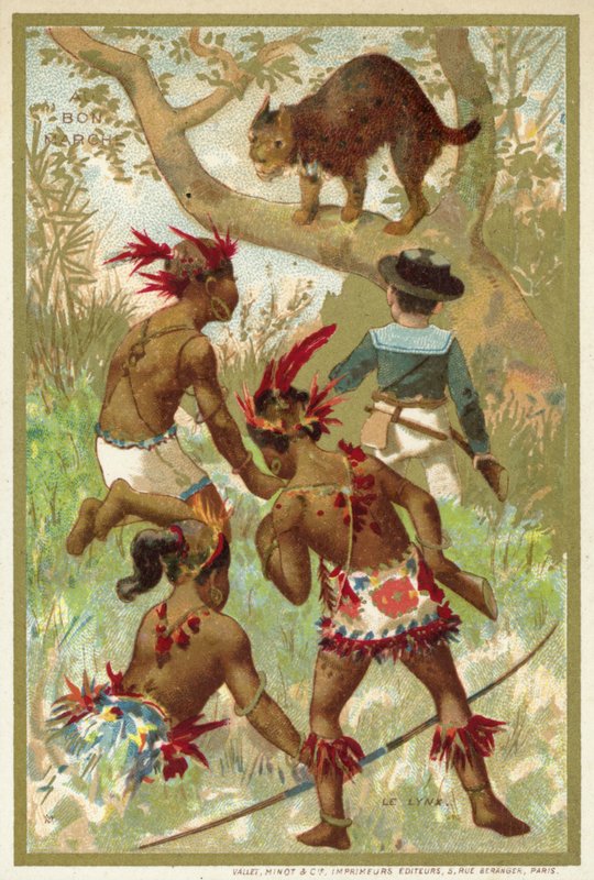 Ilves (chromolitho) tekijältä French School