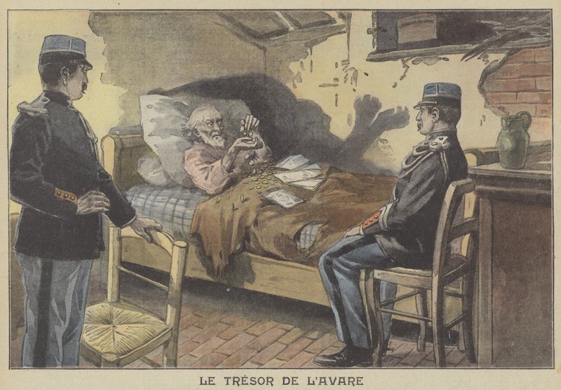 Kurin aarre (väri litho) tekijältä French School