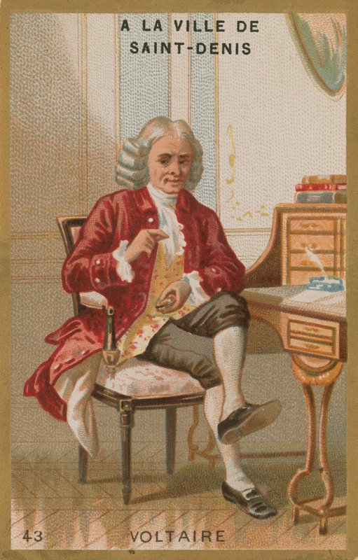 Voltaire, ranskalainen valistuksen kirjailija ja filosofi tekijältä French School