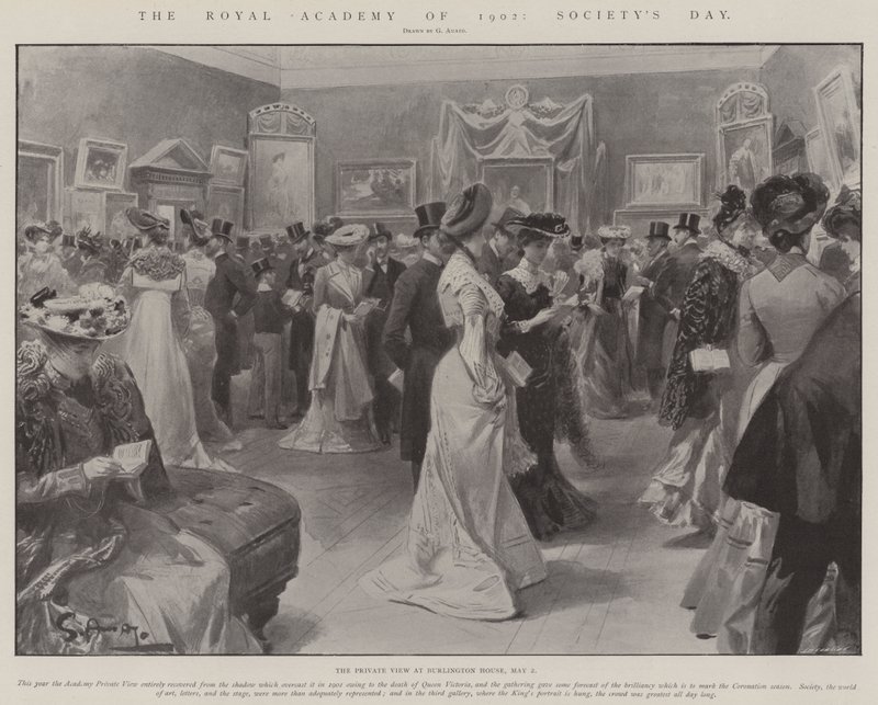 Royal Academy of 1902, Society