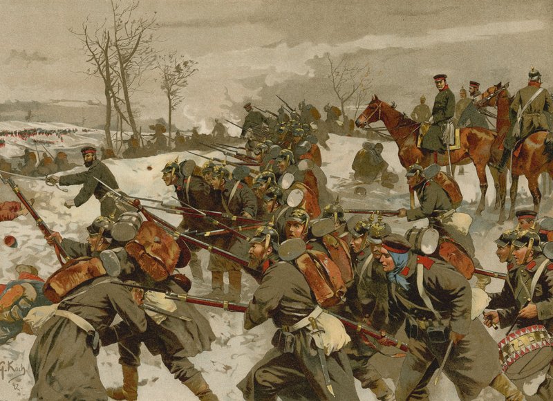 Lisainen taistelu, Ranskan ja Preussin sota, 15.-17. tammikuuta 1871 tekijältä Georg Koch