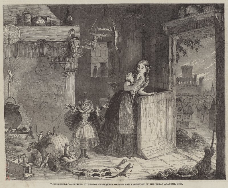 Tuhkimo tekijältä George Cruikshank