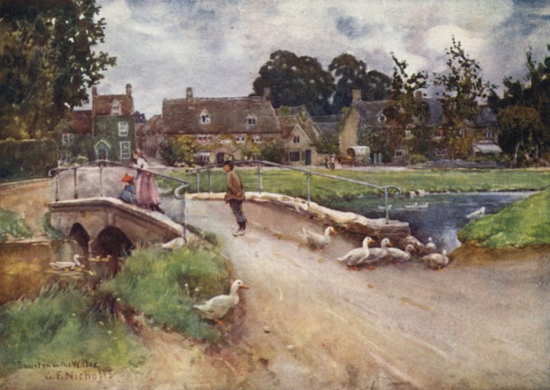 Bourton on the Water tekijältä George Franck Nicholls