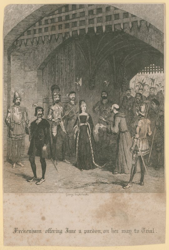Heckenham tarjoaa Janelle anteeksi tekijältä George Cruikshank