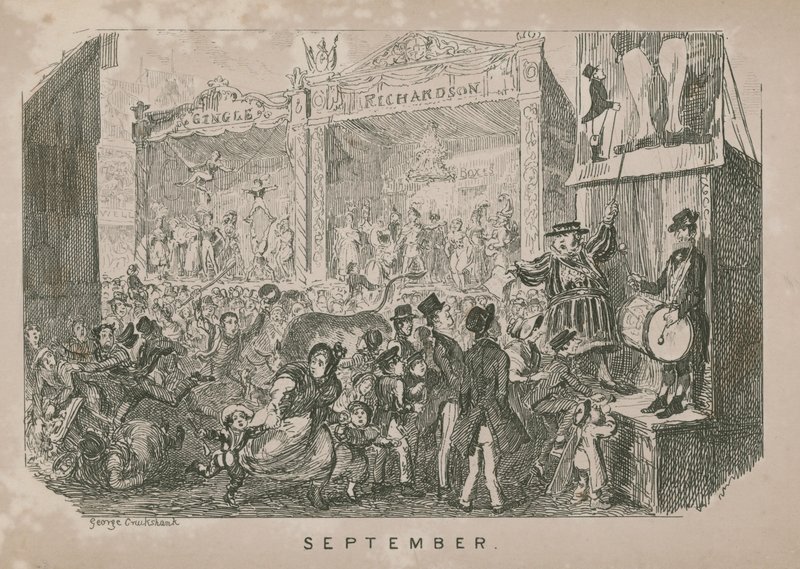 Syyskuun messut tekijältä George Cruikshank