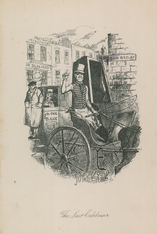 Viimeinen taksikuski tekijältä George Cruikshank
