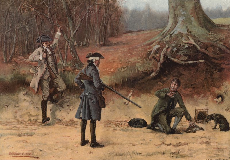 Punainen Handed tekijältä George Goodwin Kilburne