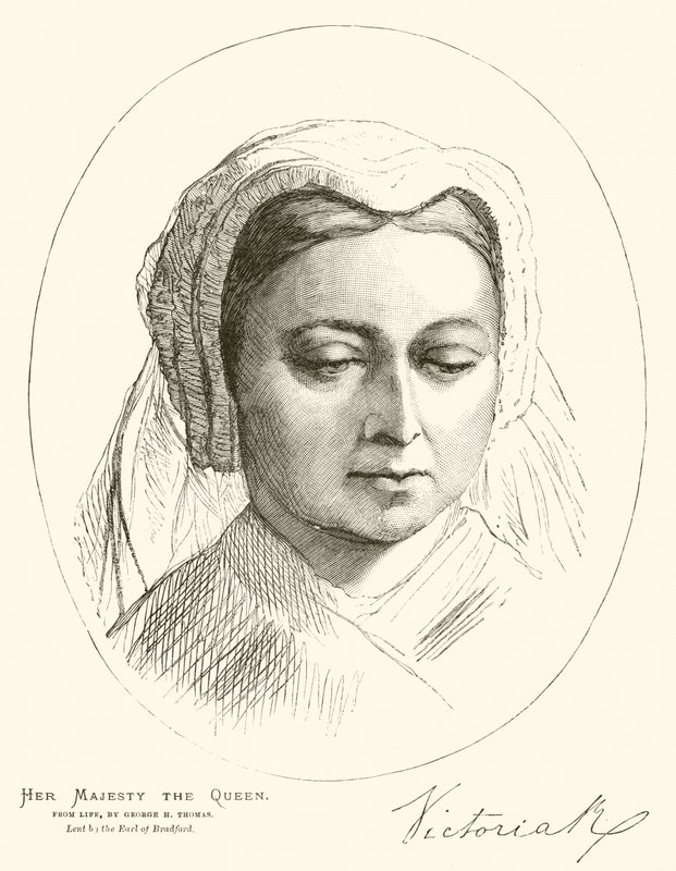 Kuningatar Victoria tekijältä George Housman after Thomas