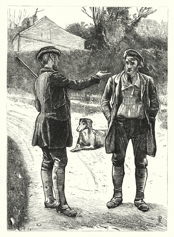 The Gamekeeper (kaiverrus) tekijältä George John Pinwell