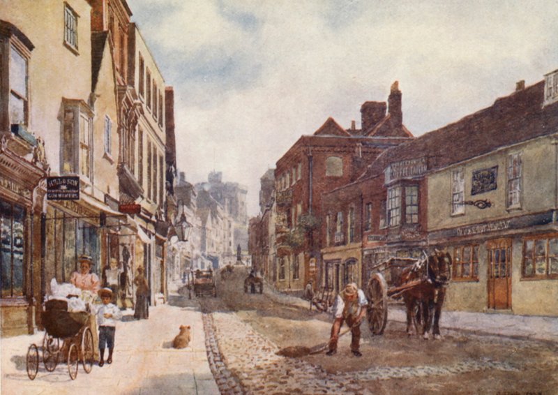 Peascod Street (värilitro) tekijältä George Moore Henton