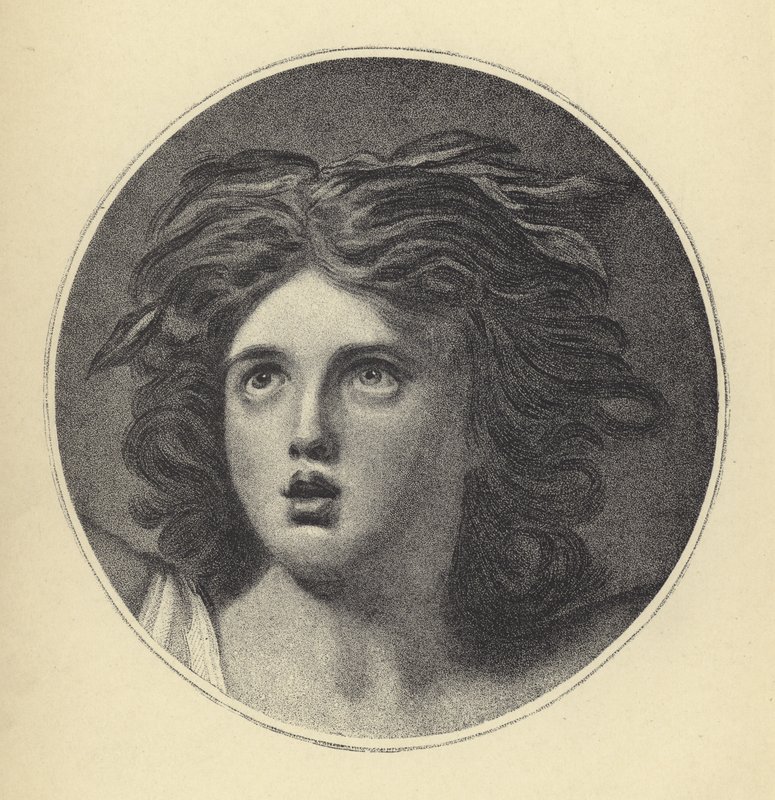 Lady Hamilton Cassandrana tekijältä George Romney