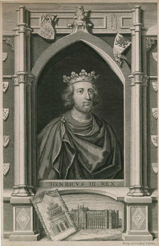 Henricus III Rex (kaiverrus) tekijältä George Vertue