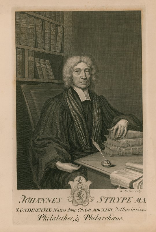 Johannes Strype MA, Philalethes ja Philarchaeus tekijältä George Vertue