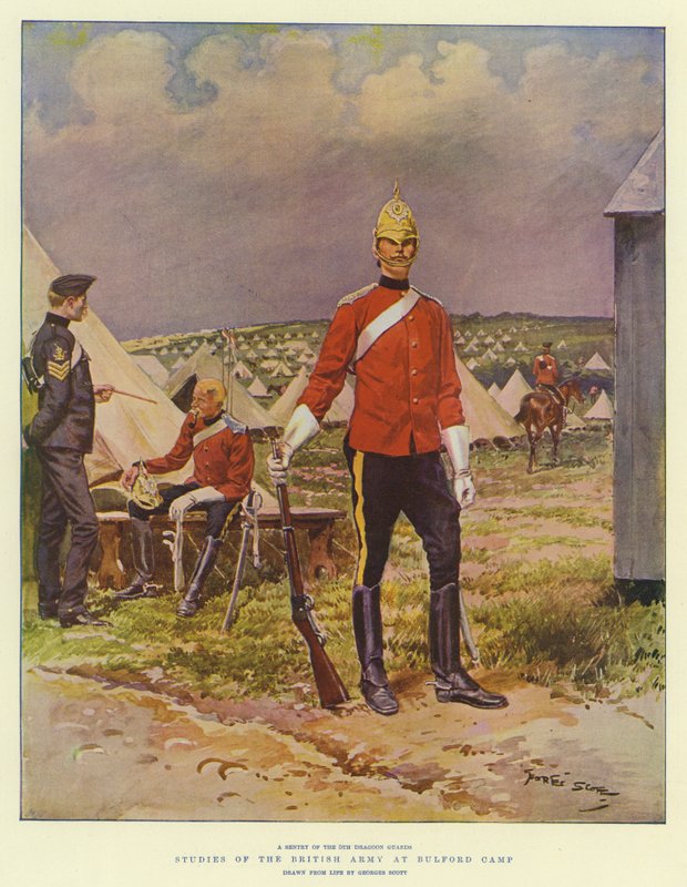 Brittiläisen armeijan tutkimukset Bulfordin leirillä tekijältä Georges Bertin Scott