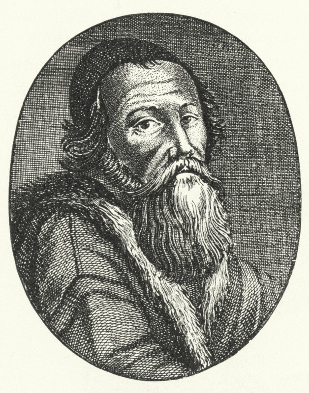 Amos Comenius, tšekkiläinen kirjailija ja filosofi (kaiverrus) tekijältä German School