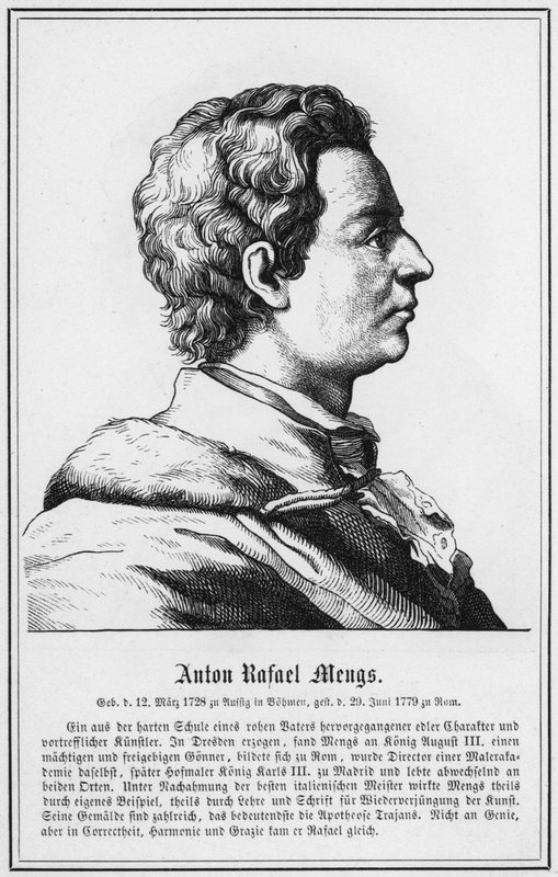 Anton Rafael Mengs (kaiverrus) tekijältä German School