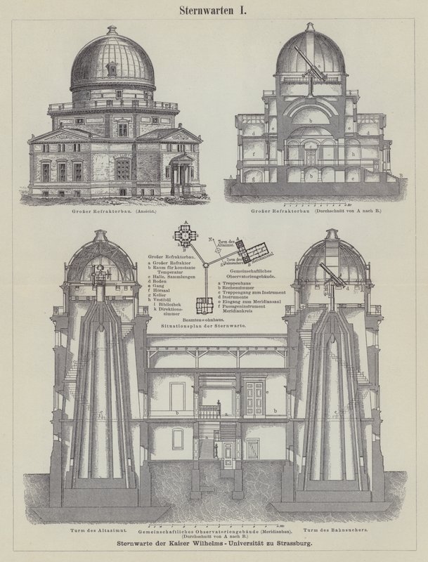 Tähtitieteelliset observatoriot (kaiverrus) tekijältä German School