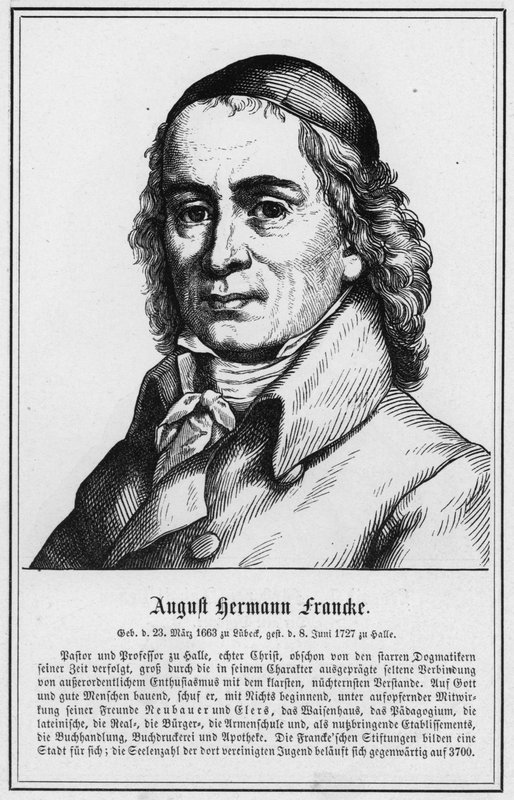 August Hermann Francke (kaiverrus) tekijältä German School