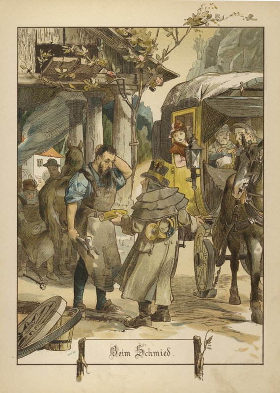 Seppä (väri litho) tekijältä German School