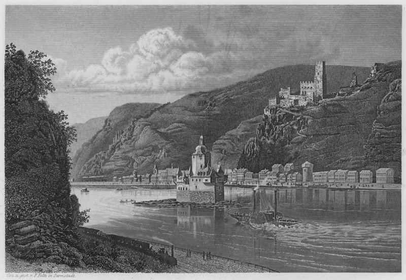 Caub And The Pfalz (kaiverrus) tekijältä German School