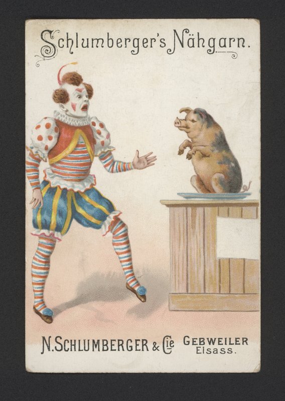 Klovnit (chromolitho) tekijältä German School