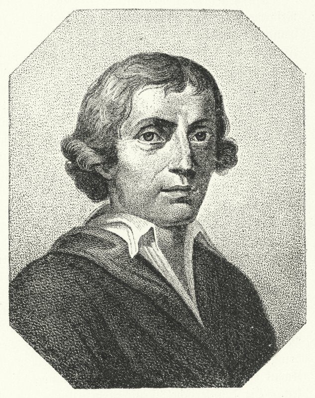 Giuseppe Parini, italialainen satiiri ja runoilija (kaiverrus) tekijältä German School
