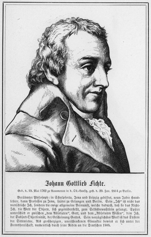 Johann Gottlieb Fichte (kaiverrus) tekijältä German School