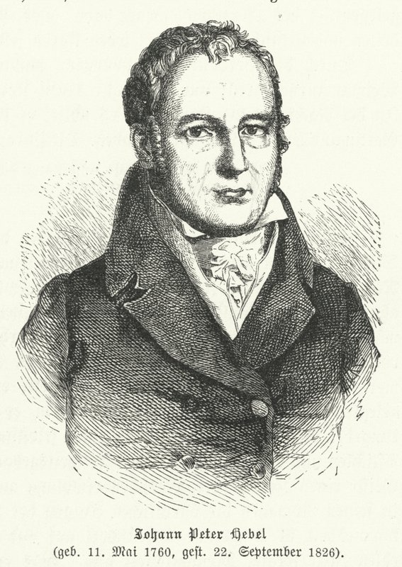 Johann Peter Hebel, saksalainen runoilija tekijältä German School