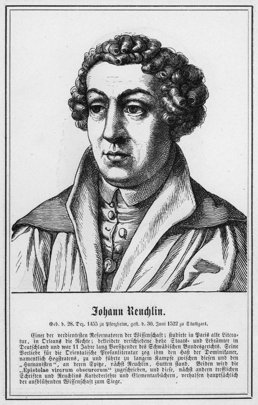Johann Reuchlin (kaiverrus) tekijältä German School