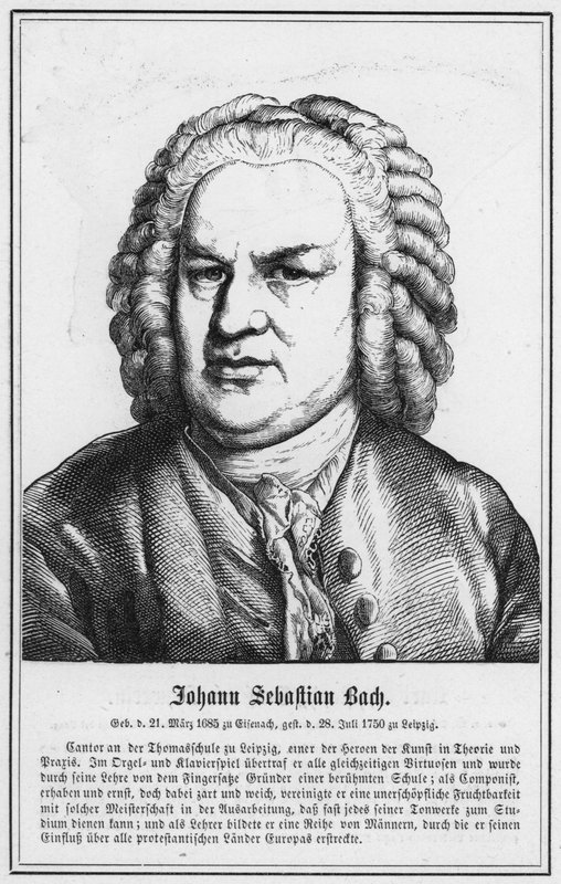 Johann Sebastian Bach (kaiverrus) tekijältä German School