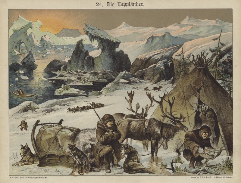 Lappi (väri litho) tekijältä German School