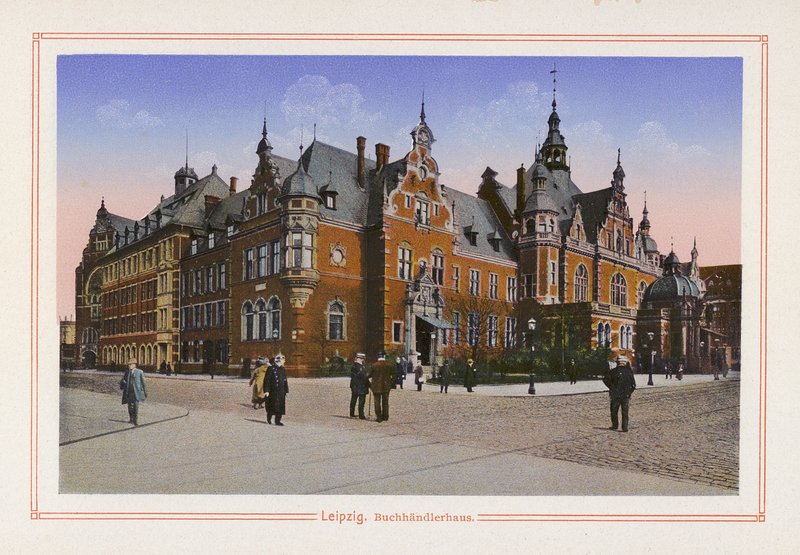 Leipzig, kirjakauppa (värilitra) tekijältä German School