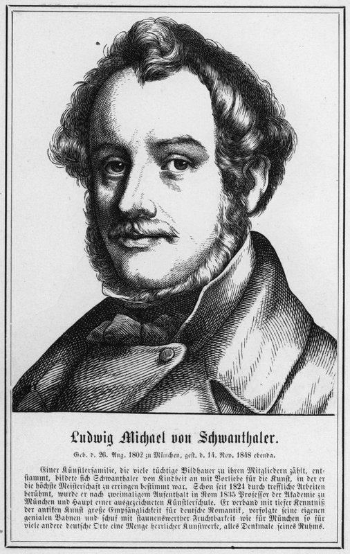 Ludwig Michael von Schwanthaler (kaiverrus) tekijältä German School