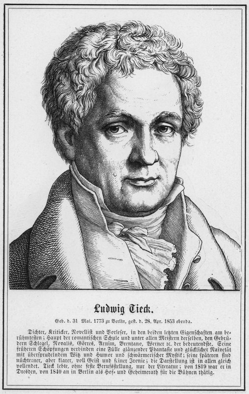 Ludwig Tieck (kaiverrus) tekijältä German School