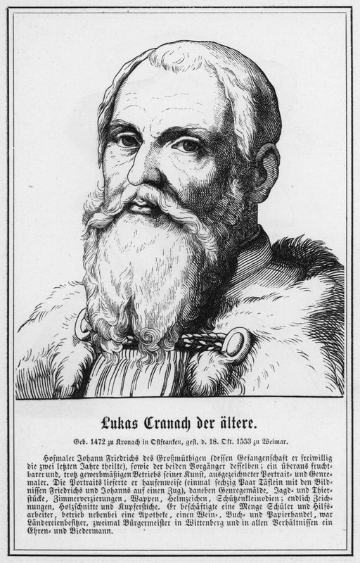 Lucas Cranach vanhempi (kaiverrus) tekijältä German School