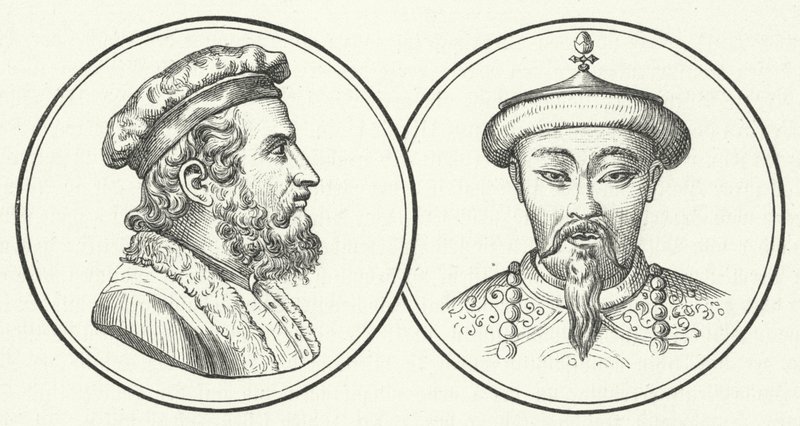 Marco Polo ja Kublai Khan (kaiverrus) tekijältä German School