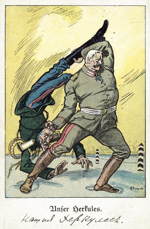 Meidän Hercules (väri litho) tekijältä German School