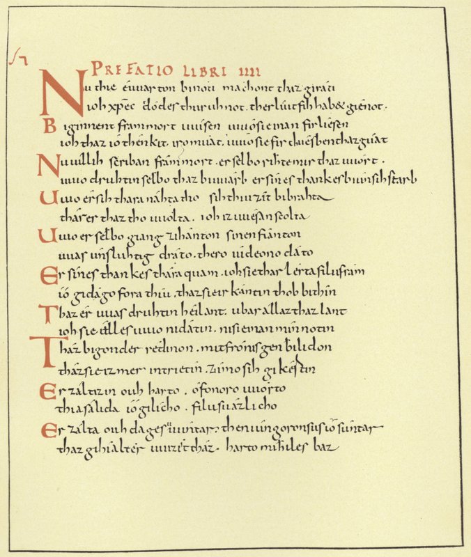 Paraphrase de lEvangile -sivu tekijältä German School