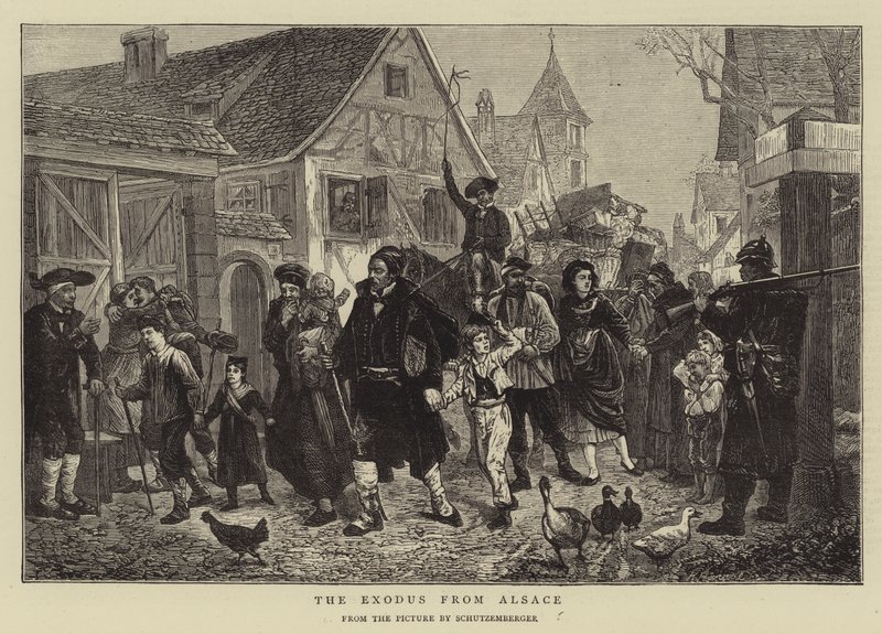 Exodus from Alsace (kaiverrus) tekijältä German School