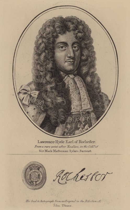 Laurence Hyde tekijältä Godfrey (after) Kneller
