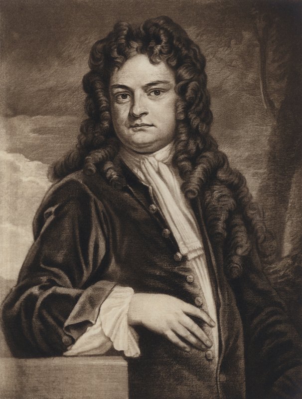Sir Richard Steele (litho) tekijältä Godfrey (after) Kneller