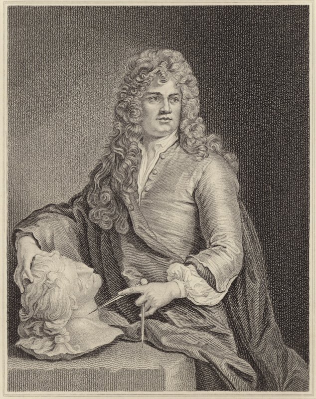 Virnistelevät Gibbonit tekijältä Godfrey Kneller