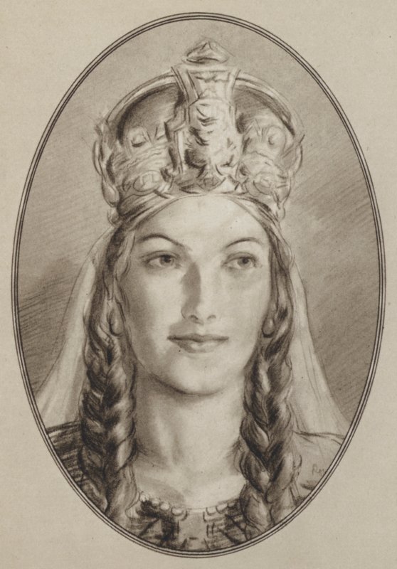 Keisarinna Theodora (litho) tekijältä Gordon Ross